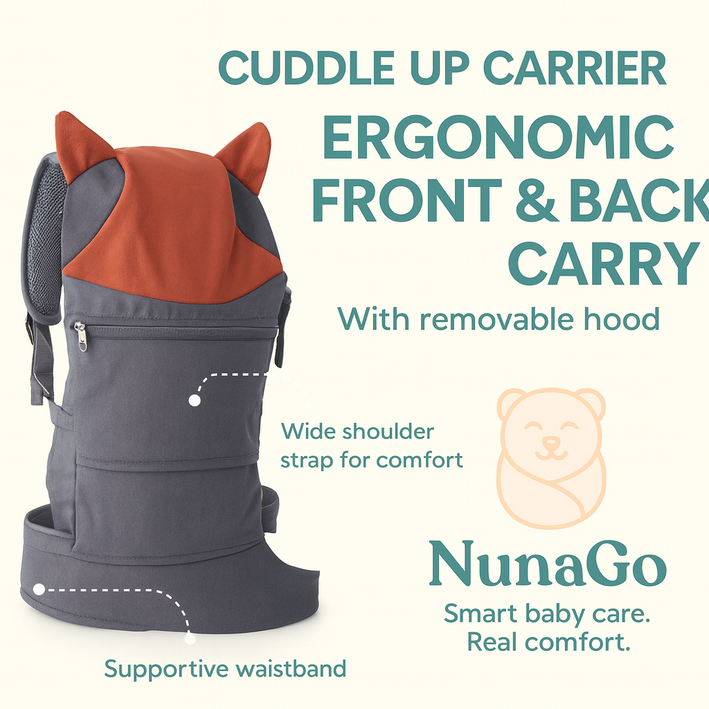 Cuddle Up Fox Baby Carrier โ Front & Back Carry | 12โ40 lbs