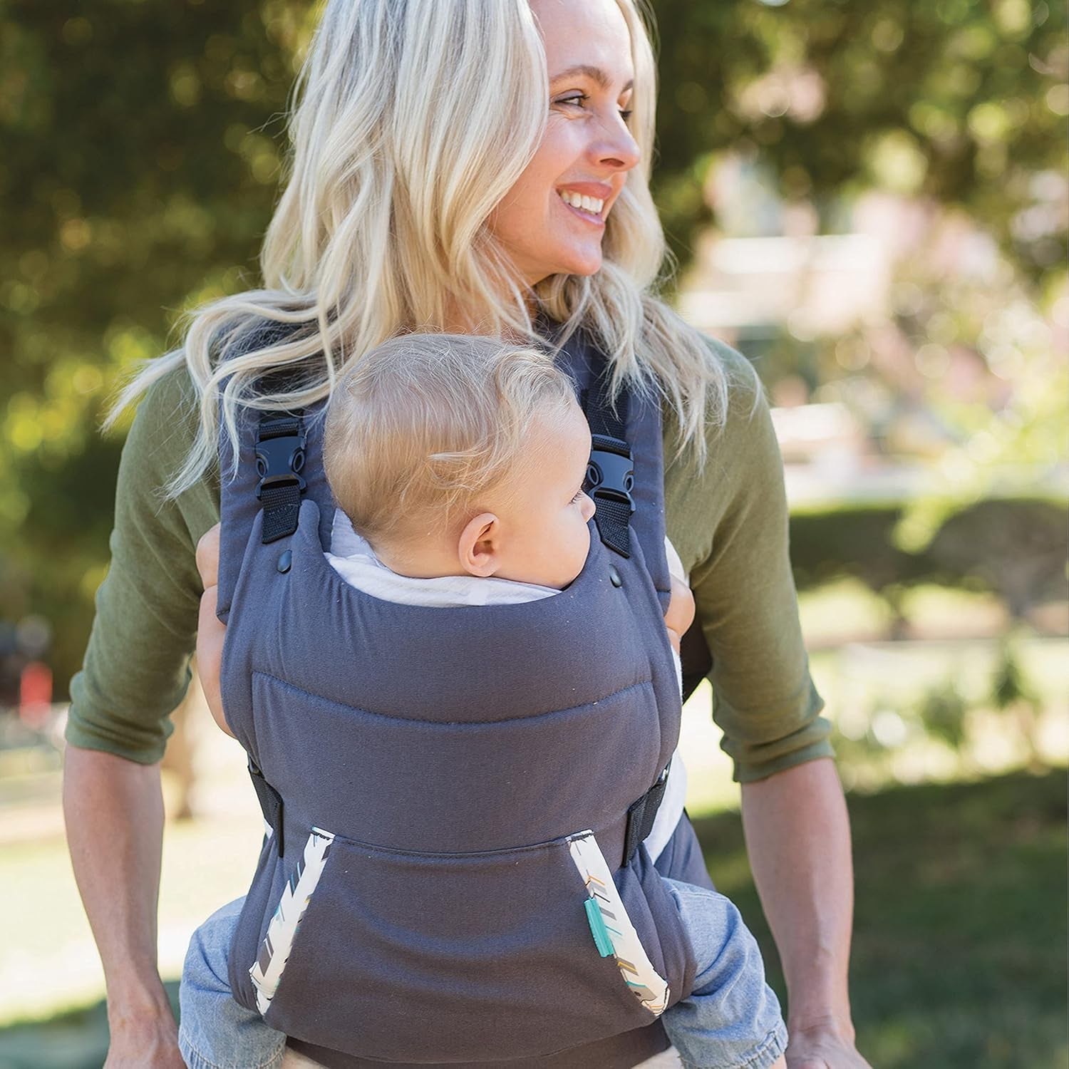 Cuddle up Carrier - Ergonomic Fox-Themed Face-In Front Carry and Back Carry with Removable Character Hood for Infants and Toddlers 12-40 Lbs