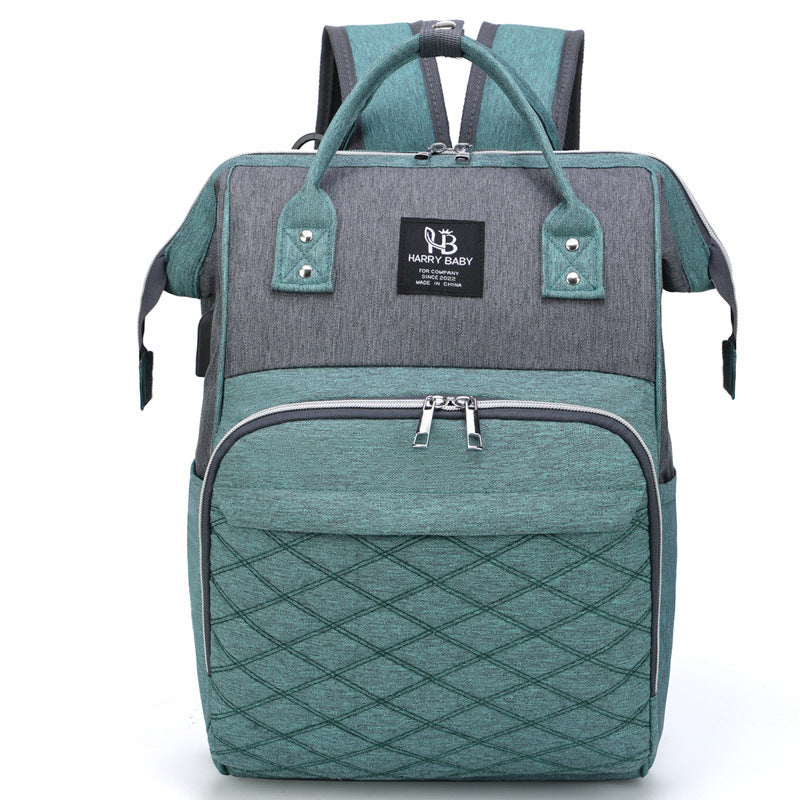 Diaper Backpack with USB Port