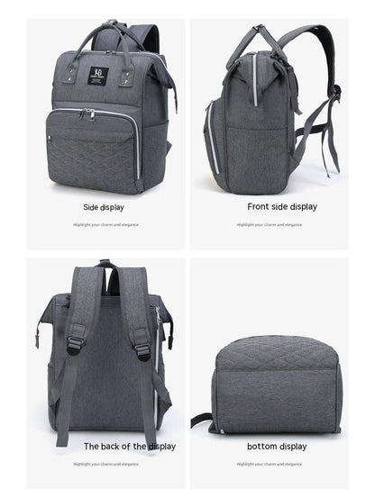 Diaper Backpack with USB Port