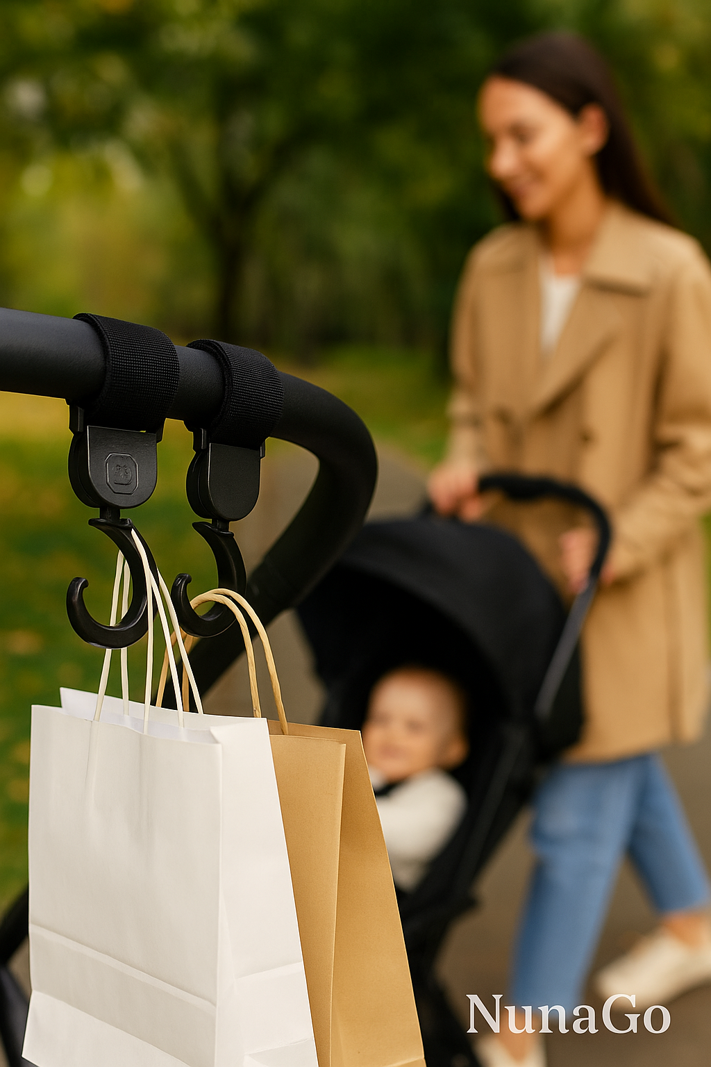 Universal Stroller Hooks